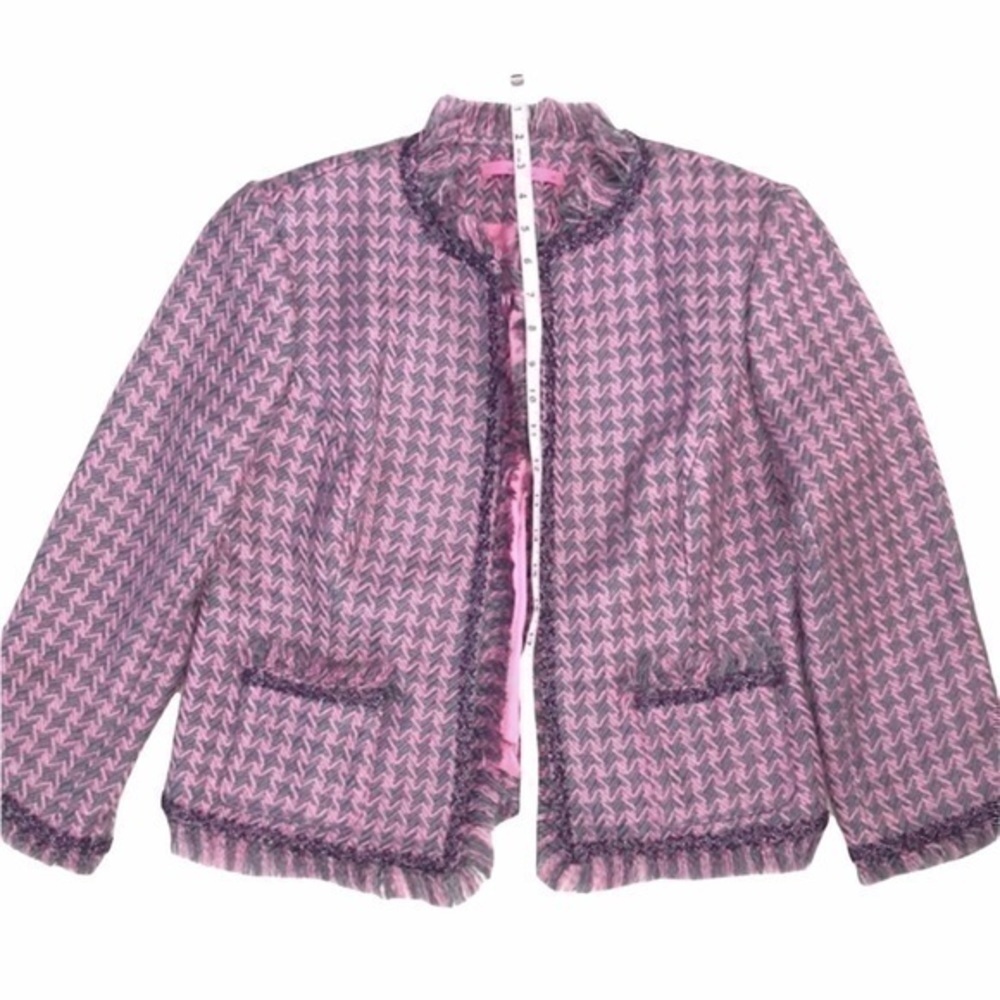 View Tweed Fringed Jacket - Picture 5 of 11